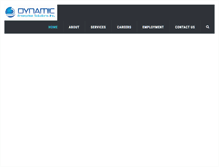 Tablet Screenshot of dynamic-enterprise.net